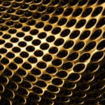 Kreatívne riešenie stropu s pravidelnou perforáciou