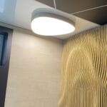 Stropné svietidlo 3Play v dizajnovom interiéry