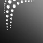 Vzor a povrch perforovanej fólie určený na napínané stropy